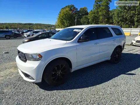 1C4RDHAG4KC573264 — 2019 Dodge Durango, Parte trasera, fotos antes de reparar