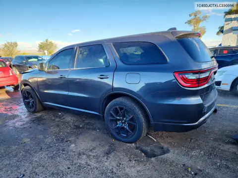 1C4SDJCTXLC330594 — 2020 Dodge Durango, фото 2 с аукциона Copart, Передняя часть