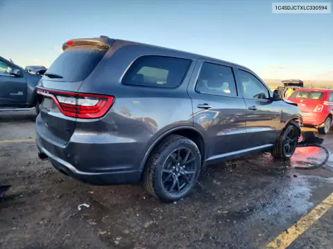 1C4SDJCTXLC330594 — 2020 Dodge Durango, фото 3 с аукциона Copart, Передняя часть