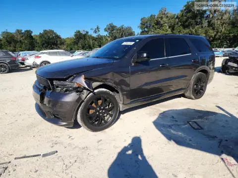 1C4RDHDG8LC130239 — 2020 Dodge Durango, ПЕРЕДНЯЯ ЧАСТЬ, фото до ремонта