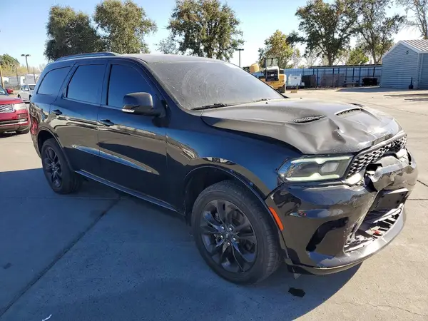 1C4RDJDG2MC695904 — 2021 Dodge Durango, photo 4 from Copart, Front end