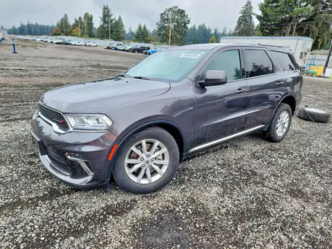 1C4RDHAG6MC761836 — 2021 Dodge Durango, Przód (Front End), zdjęć przed naprawą