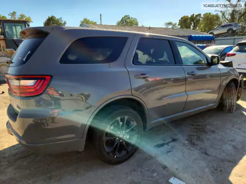 1C4SDJCT7NC200873 — 2022 Dodge Durango, ფოტო 3, Copart, წინა ნაწილი