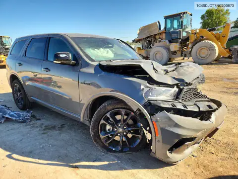 1C4SDJCT7NC200873 — 2022 Dodge Durango, ფოტო 4, Copart, წინა ნაწილი