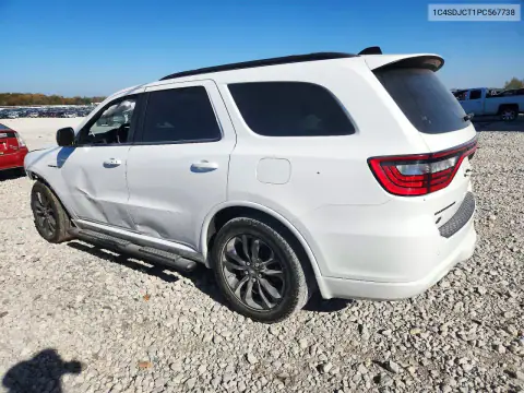 1C4SDJCT1PC567738 — 2023 Dodge Durango, zdjęcie 2 z Copart, Przód