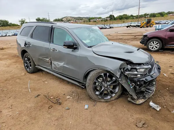 1C4RDJDG0RC173652 — 2024 Dodge Durango, photo 4 from Copart, Front end