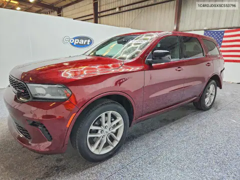 1C4RDJDGXSC553796 — 2025 Dodge Durango, Задняя часть, фото до ремонта