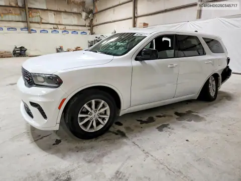 1C4RDHDG2SC545717 — 2025 Dodge Durango, Задняя часть, фото до ремонта