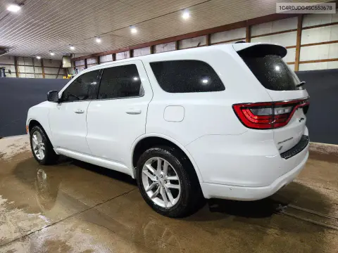 2025 Dodge Durango Gt VIN 1C4RDJDG4SC553678 фото 2
