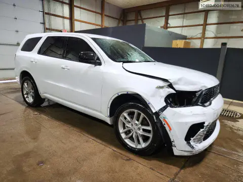 2025 Dodge Durango Gt VIN 1C4RDJDG4SC553678 фото 4