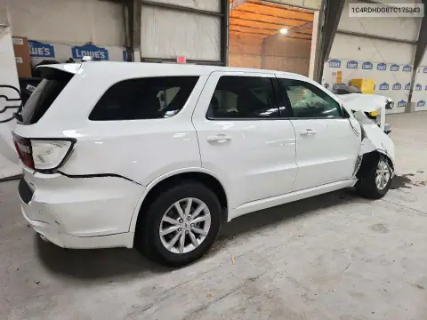 1C4RDHDG8TC175343 — 2026 Dodge Durango, photo 3 from Copart 14.10.2026, Front end