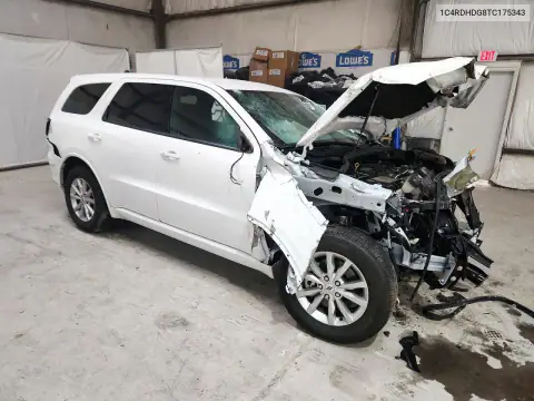 1C4RDHDG8TC175343 — 2026 Dodge Durango, photo 4 from Copart 14.10.2026, Front end
