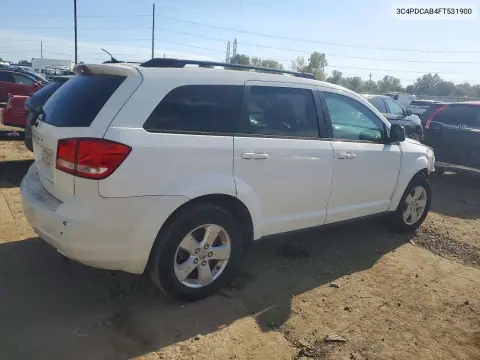 2015 Dodge Journey Se VIN 3C4PDCAB4FT531900 фото 3