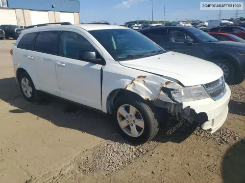 2015 Dodge Journey Se VIN 3C4PDCAB4FT531900 фото 4
