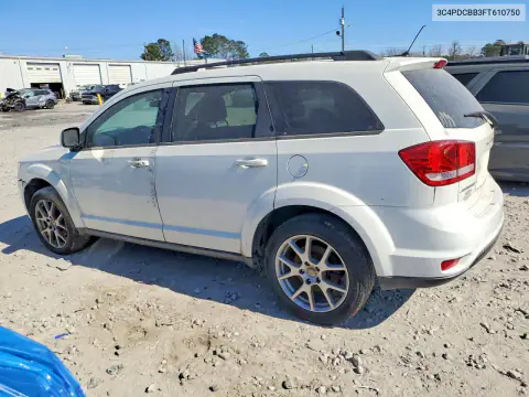 3C4PDCBB3FT610750 — 2015 Dodge Journey, photo 2 from Copart, All-over damage