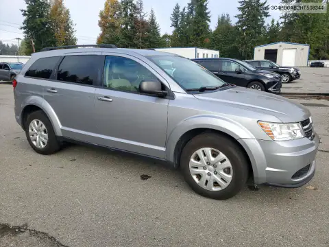 3C4PDCAB2HT508344 — 2017 Dodge Journey, photo 4 from Copart, Rear end