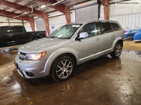 3C4PDDEG6HT703925 — 2017 Dodge Journey, უკანა ნაწილი, ფოტოები შეკეთებამდე