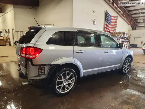 3C4PDDEG6HT703925 — 2017 Dodge Journey, foto 3 de Copart, Parte trasera