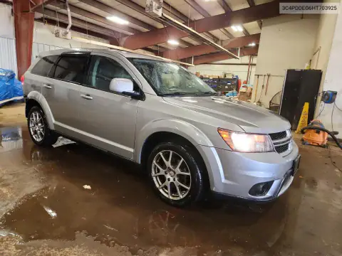 3C4PDDEG6HT703925 — 2017 Dodge Journey, foto 4 de Copart, Parte trasera