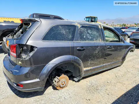 3C4PDDEG6JT296680 — 2018 Dodge Journey, zdjęcie 3 z Copart, Zalanie