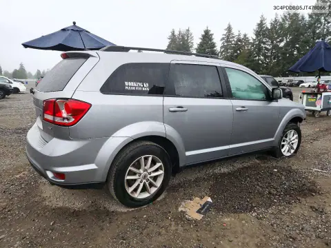 2018 Dodge Journey Sxt VIN 3C4PDDBG5JT478066 фото 3