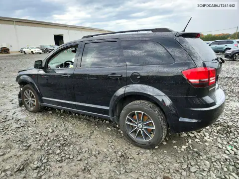 3C4PDCAB6JT241442 — 2018 Dodge Journey, zdjęcie 2 z Copart, Przód