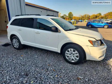 2018 Dodge Journey Se VIN 3C4PDCAB0JT294315 фото 4