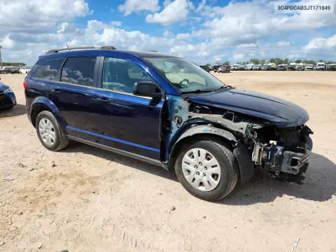 3C4PDCAB3JT171849 — 2018 Dodge Journey, фото 4 с аукциона Copart, ПЕРЕДНЯЯ ЧАСТЬ