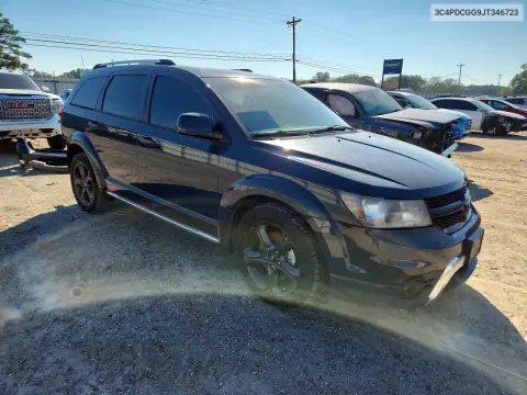 3C4PDCGG9JT346723 — 2018 Dodge Journey, photo 4 from Copart, Rear end