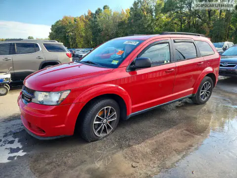 3C4PDCAB1JT446019 — 2018 Dodge Journey, Подтопление, фото до ремонта