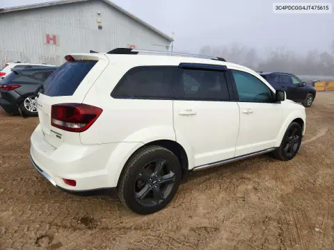 3C4PDCGG4JT475615 — 2018 Dodge Journey, фото 3 з Copart, Передня частина