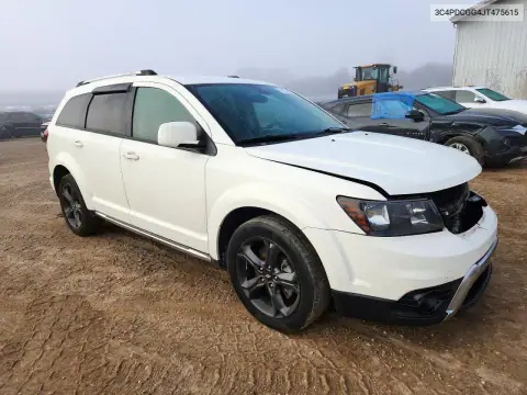 3C4PDCGG4JT475615 — 2018 Dodge Journey, фото 4 з Copart, Передня частина