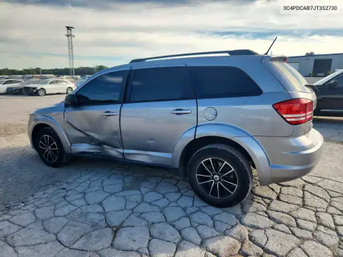 3C4PDCAB7JT352730 — 2018 Dodge Journey, фото 2 з Copart, Бокова частина