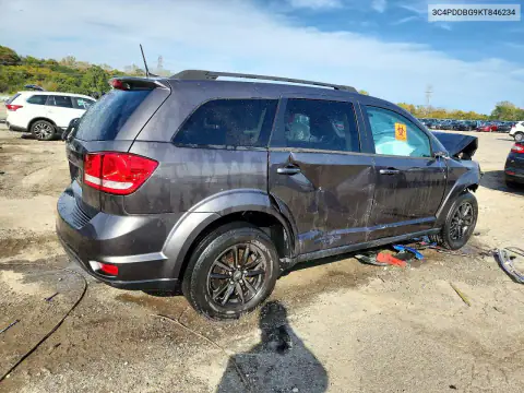 3C4PDDBG9KT846234 — 2019 Dodge Journey, фото 3 с аукциона Copart, ПЕРЕДНЯЯ ЧАСТЬ