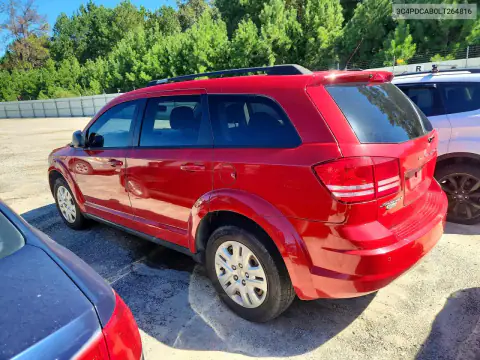 3C4PDCAB0LT264816 — 2020 Dodge Journey, photo 2 from Copart 29.10.2026, Normal wear