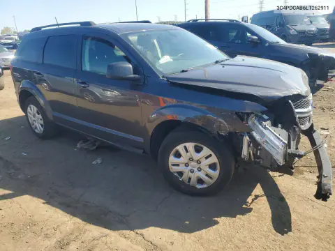 2020 Dodge Journey Se VIN 3C4PDCAB6LT262911 фото 4