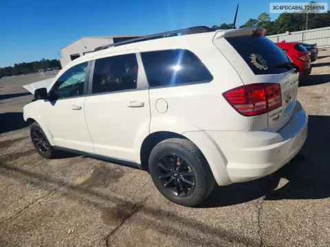 3C4PDCAB6LT259698 — 2020 Dodge Journey, photo 2 from Copart, Front end