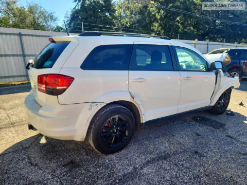 3C4PDCAB6LT259698 — 2020 Dodge Journey, photo 3 from Copart, Front end