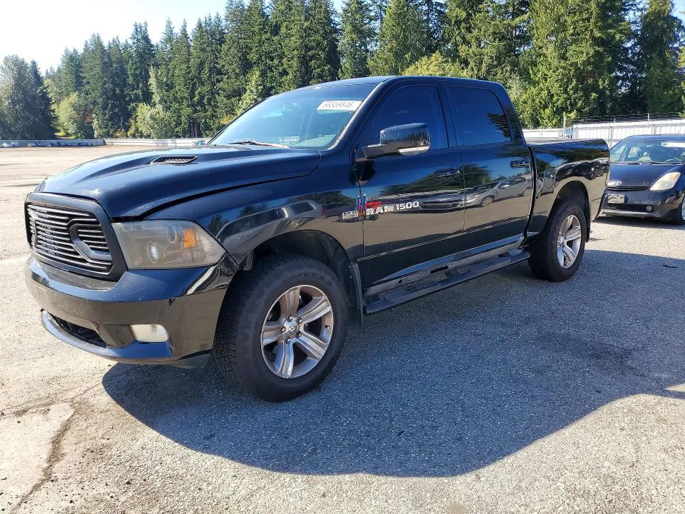 2012 DODGE RAM 1500 VIN 1C6RD7MT2CS338329 фото 1