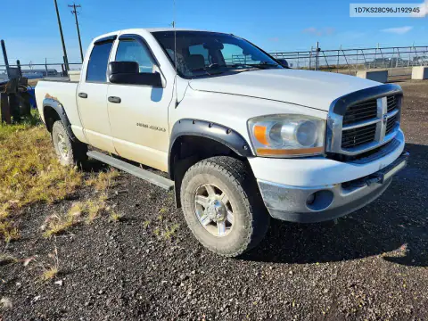 1D7KS28C96J192945 — 2006 Dodge RAM, photo 4 from Copart 22.10.2026, Front end