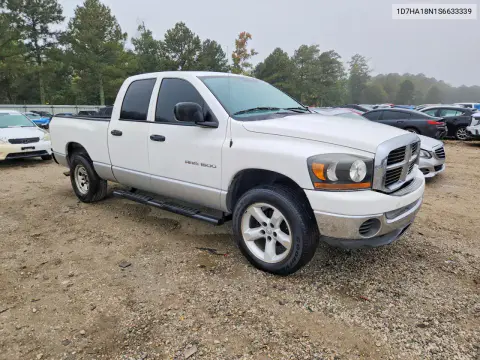 2006 Dodge Ram VIN 1D7HA18N16S633339 фото 4