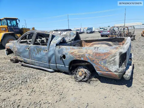 2007 Dodge Ram 2500 VIN 3D7KS29CX7G729579 фото 2