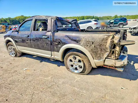1D7RB1CTXBS596535 — 2011 Dodge RAM, photo 2 from Copart, All-over damage