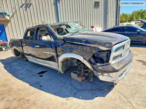 1D7RB1CTXBS596535 — 2011 Dodge RAM, photo 4 from Copart, All-over damage