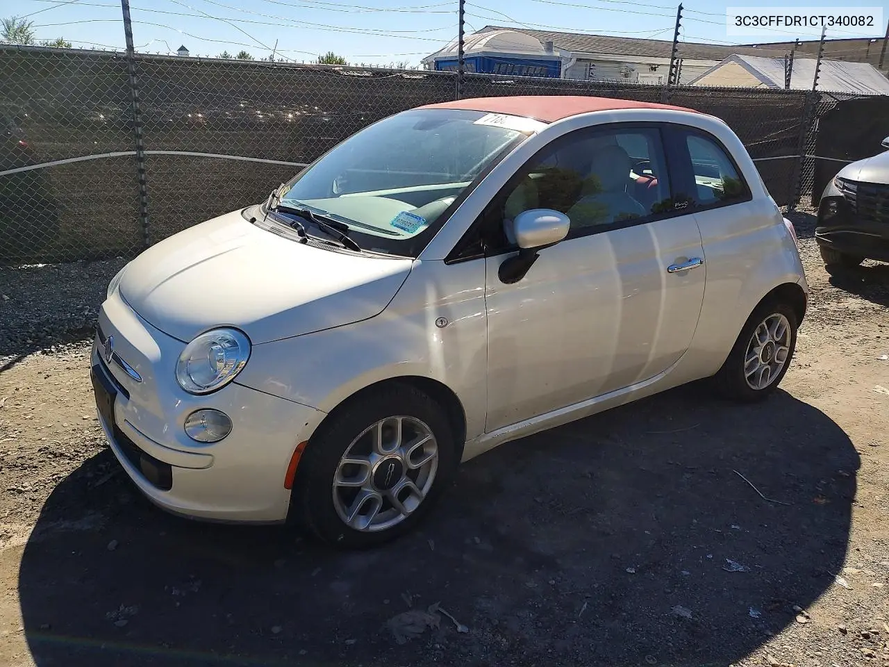 2012 Fiat 500 Pop VIN 3C3CFFDR1CT340082 фото 1