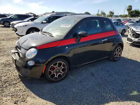 3C3CFFBR5FT508247 — 2015 Fiat 500, Передняя часть (Front End), фото до ремонта