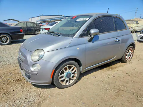 3C3CFFARXFT615571 — 2015 Fiat 500, Передняя часть (Front End), фото до ремонта