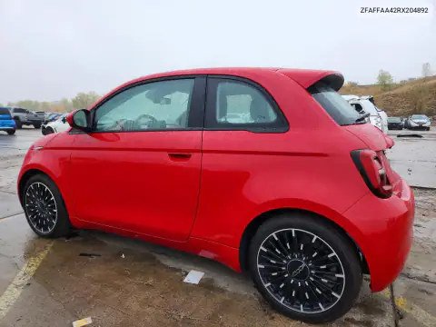 ZFAFFAA42RX204892 — 2024 Fiat 500, ფოტო 2, Copart, სეტყვა