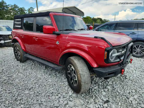 2021 Ford Bronco Base VIN 1FMDE5BH0MLA97252 фото 4