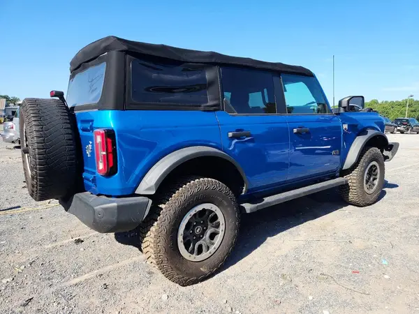 1FMDE5DH2MLA96827 — 2021 Ford Bronco, фото 3 с аукциона Copart 01.10.2026, Передняя часть